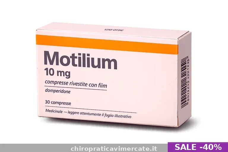 Acquista Motilium 10mg senza prescrizione medica in Farmacia Italiana