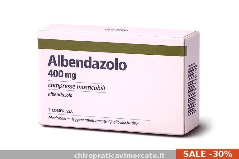 Comprare Albendazole 400mg senza ricetta online