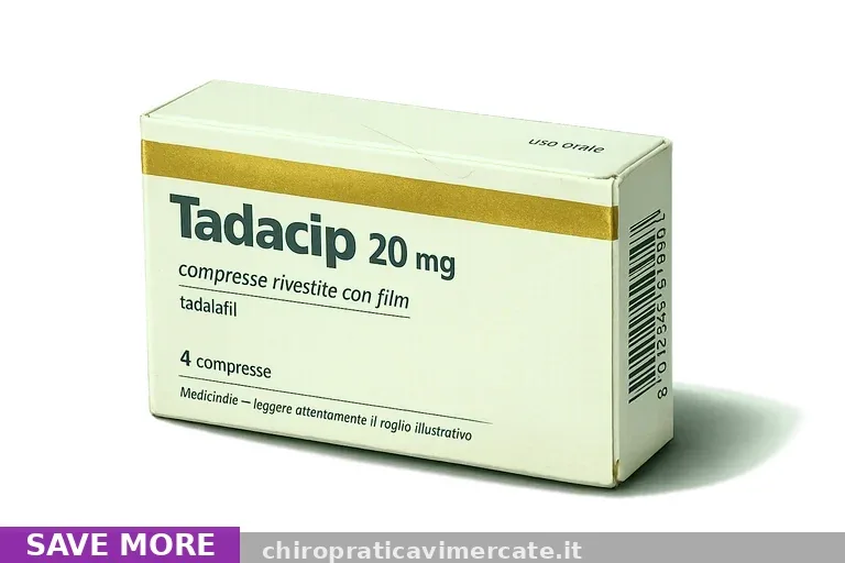 Comprare Tadacip 20mg Online in farmacia